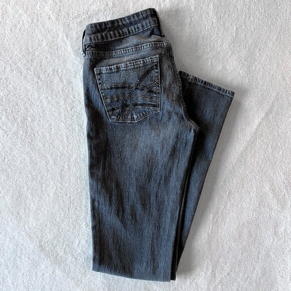Women's B by Bullhead Pac Sun Jeans | Super Skinny | Black Denim | Size 7 - Picture 5 of 11